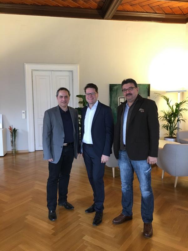 Andreas Sarközi, Mag. Jürgen Czernohorszky, Christian Klippl