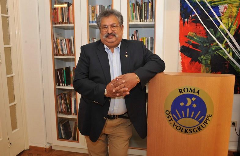 Im Zuge der parlamentarischen Verhandlungen um die offizielle Anerkennung der Roma als sechste österreichische Volksgruppe im Jahre 1993 wurde Sarközi einer breiten Öffentlichkeit bekannt. 